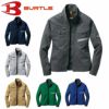 9091 ジャケット（ユニセックス） BURTLE バートル 春夏作業服 作業着 SS～5L ポリエステル80％・綿20％ 日本製ドビークロス