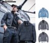 SR-6007 ストレッチエアーライトブルゾン EVENRIVER イーブンリバー 秋冬作業服 作業着 M～5L 綿84％・ポリエステル15％・ポリウレタン1％