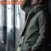 DG503 防寒コート（N-1スタイル） D.GROW ディーグロウ 秋冬作業服 作業着 M～4L 綿100％ オックス