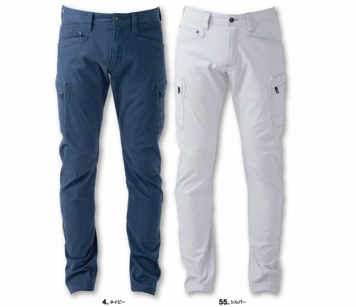 ERX502 ヘビーエクストリームストレッチカーゴ EVENRIVER イーブンリバー 秋冬作業服 作業着 73～115cm 綿95％・ポリウレタン5％