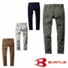 663 パンツ（ユニセックス） BURTLE バートル 秋冬作業服 作業着　SS～7L ポリエステル64％・綿33％・ポリウレタン3％ T/Cストレッチツイル