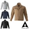 22054 ストレッチ長袖ブルゾン ATACKBASE アタックベース 春夏 【メーカーカタログより55％OFF 】 S～6L ポリエステル65%・綿35％