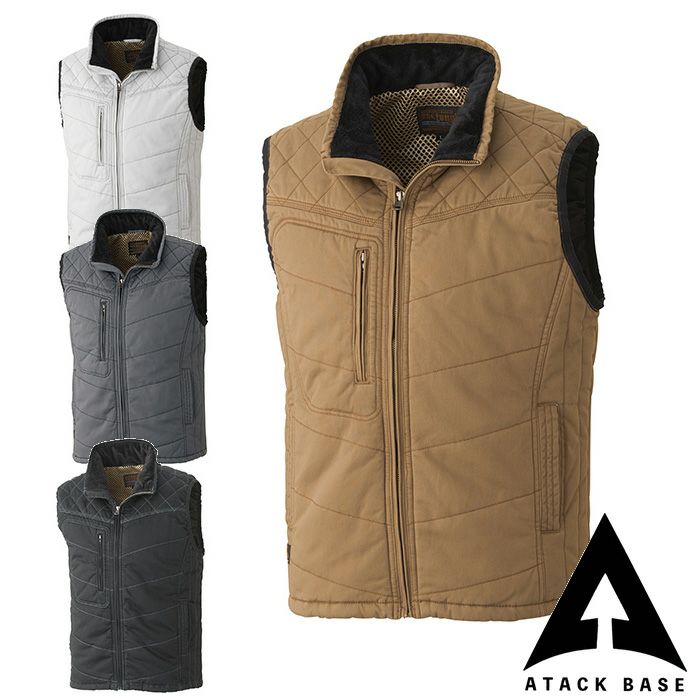 01300 綿中綿ベスト ATACKBASE アタックベース