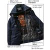 8210 防寒ジャケット（大型フード付き）（ユニセックス） BURTLE バートル
