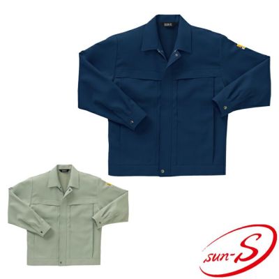 直送商品 WA4010 長袖ジャンバー SUN-S サンエス 秋冬作業服 【メーカー 作業服
