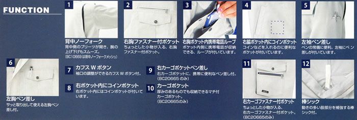 WA20665 ツータックカーゴパンツ SUN-S サンエス 秋冬 作業服 70～150cm ポリエステル90％・綿10％ 裏綿