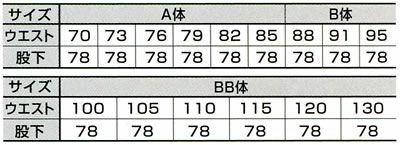 AS21205 ツータックカーゴパンツ SUN-S サンエス 秋冬 作業服 70～130cm ポリエステル90％・綿10％ 制電裏綿