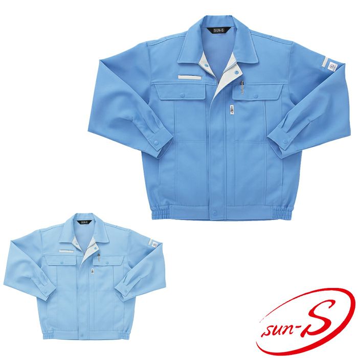 WA24111R 長袖ブルゾン SUN-S サンエス 秋冬作業服 【メーカーカタログ