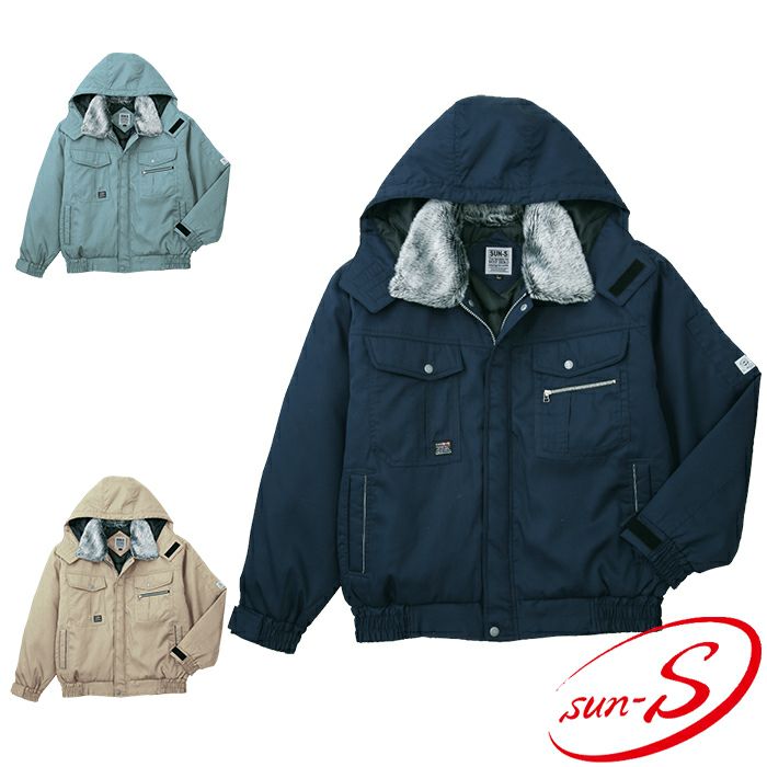 BO30431 防寒コート SUN-S サンエス 秋冬 作業服 防寒着 防寒ウェア M