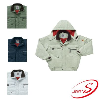 BO30430 防寒ブルゾン SUN-S サンエス 秋冬 作業服 防寒着 防寒ウェア