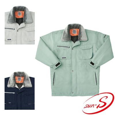 BO30550 防寒ブルゾン SUN-S サンエス 秋冬作業服 【メーカーカタログ