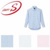 JB55231 メンズ長袖シャツ SUN-S サンエス 秋冬 作業服 M～5L ポリエステル45％・綿55％ ワッフル