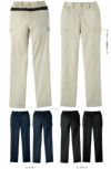 JB58050 男女兼用フレキシブルパンツ SUN-S サンエス オールシーズン 作業服 3S～5L ポリエステル63％・綿20％・複合繊維（ポリエステル17％）