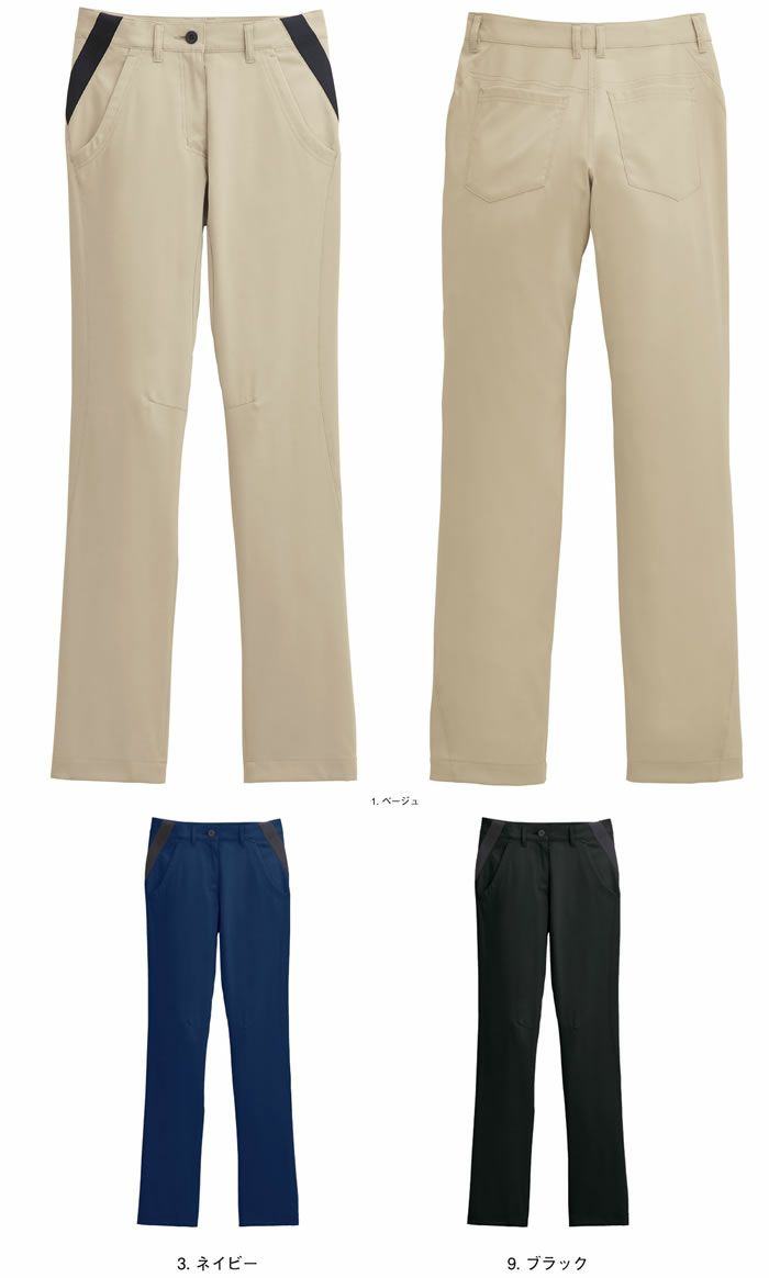 JB58051 男女兼用フレキシブルパンツ SUN-S サンエス オールシーズン 作業服 S～5L ポリエステル100％