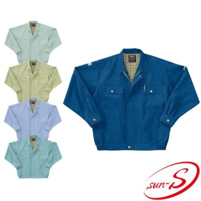 WA384 ツータックパンツ SUN-S サンエス 春夏作業服 【メーカー