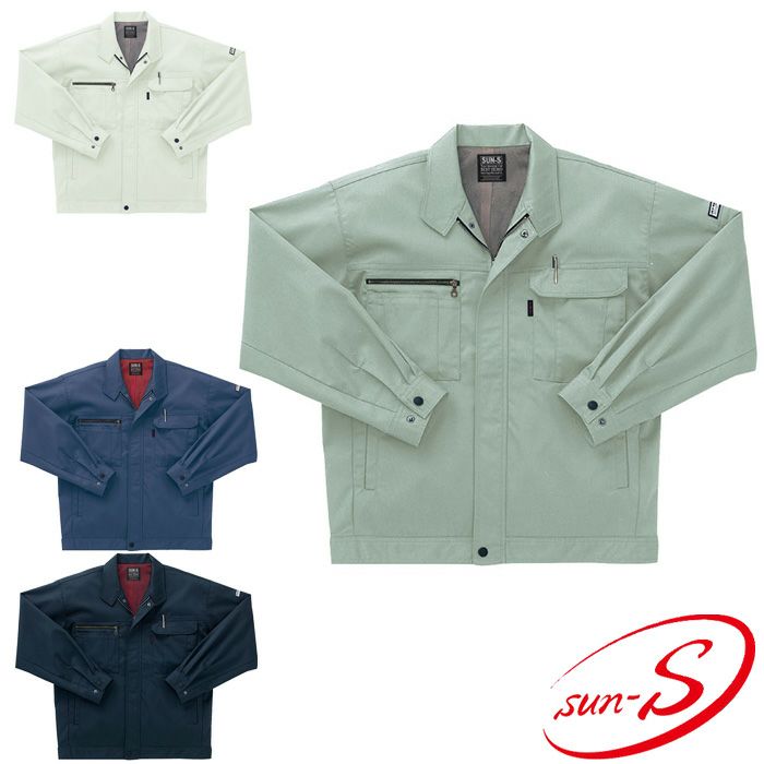 WA10311 長袖ジャンパー SUN-S サンエス 春夏作業服 S～5L