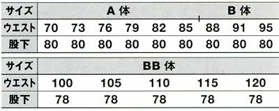 WA10485 ツータックカーゴパンツ SUN-S サンエス 春夏作業服 70～120cm ポリエステル60％・綿40％（再生ポリエステル60％） TC制電エコソフトサマーツイル