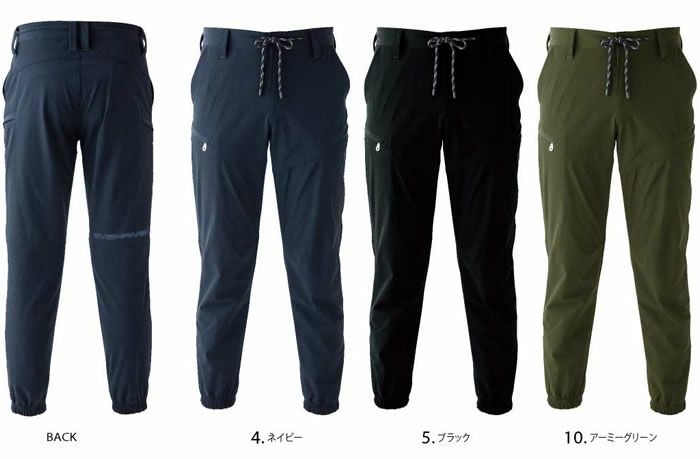 RSP004 イージーストレッチジョガーカーゴパンツ EVENRIVER イーブンリバー 