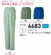 6683 レディースツータックパンツ BIGBORN ビッグボーン 春夏 作業服 作業着