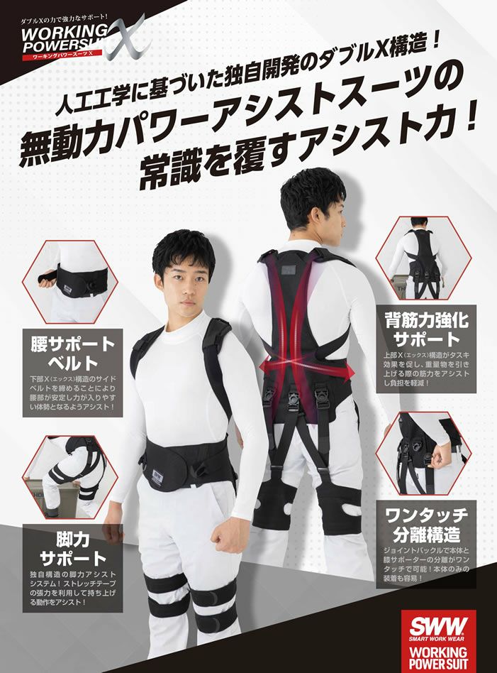 サポートウェア BWP001 ワーキングパワースーツX
