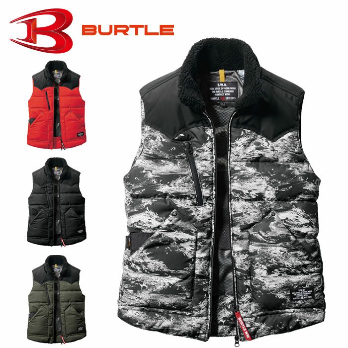 5024 防寒ベスト（ユニセックス） BURTLE バートル