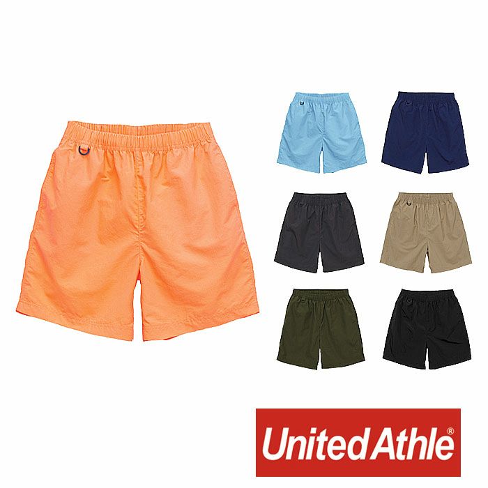 1880-01 ナイロンイージーショーツ UnitedAthle ユナイテッドアスレ