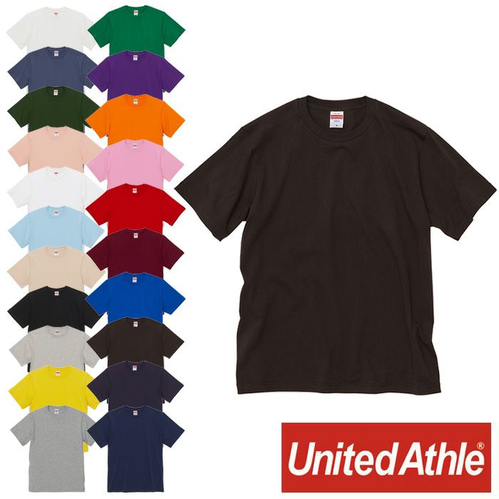 5400-01 5.0オンスユニバーサルフィットTシャツ〈アダルト〉 UnitedAthle ユナイテッドアスレ