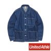 7455-01 12.0オンスデニムルーズフィットカバーオールジャケット UnitedAthle ユナイテッドアスレ