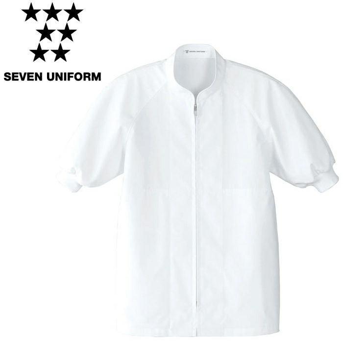AA402 コート SEVEN UNIFORM セブンユニフォーム S～6L ブロード ポリエステル65%・綿35%