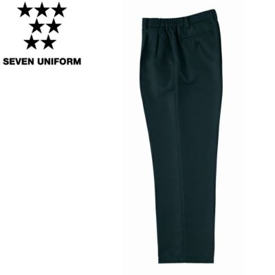 WL1473 ツータックパンツ［脇ゴム入］ SEVEN UNIFORM セブン