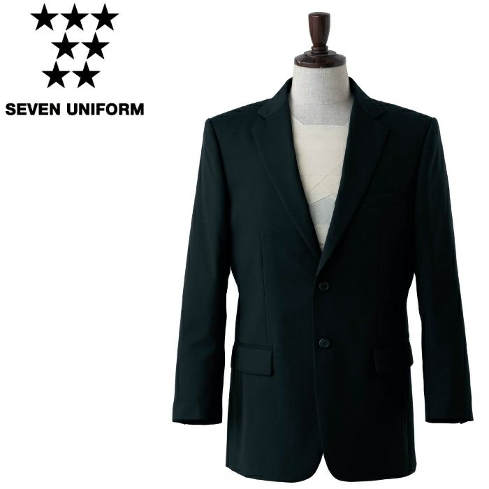 DD2749 2つボタンジャケット SEVEN UNIFORM セブンユニフォーム Y4～B7 ツイル 毛70%・ポリエステル30%