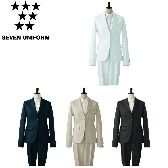 DD2765 ジャケット SEVEN UNIFORM セブンユニフォーム 5～15 ツイル  ポリエステル80%・綿20%