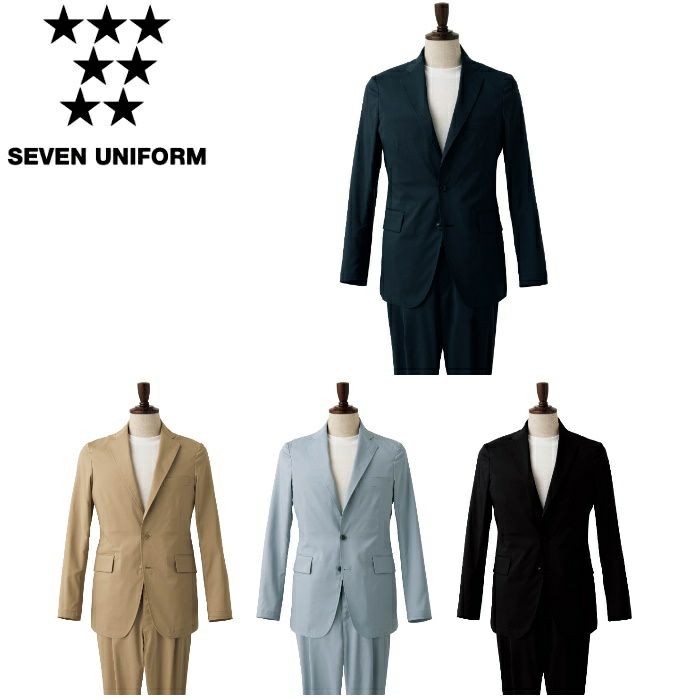 DD2766 ジャケット SEVEN UNIFORM セブンユニフォーム S～4L リップストップ ポリエステル100%