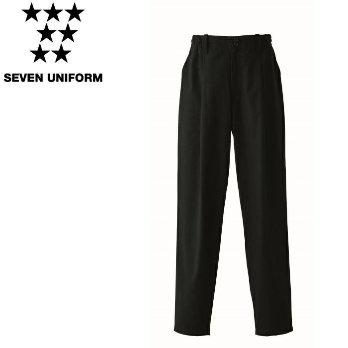 EL3395 パンツ SEVEN UNIFORM セブンユニフォーム S～LL 三河木綿 綿70%・ポリエステル30%
