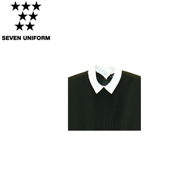 JY4954 替衿［CP2040専用］ SEVEN UNIFORM セブンユニフォーム M～L ツイル ポリエステル65%・綿35% ※ワンピース・CP2040には予め衿が付属しております。必要に応じてご購入ください。