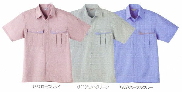 627 半袖シャツ 桑和 SOWA 春夏作業服 作業着