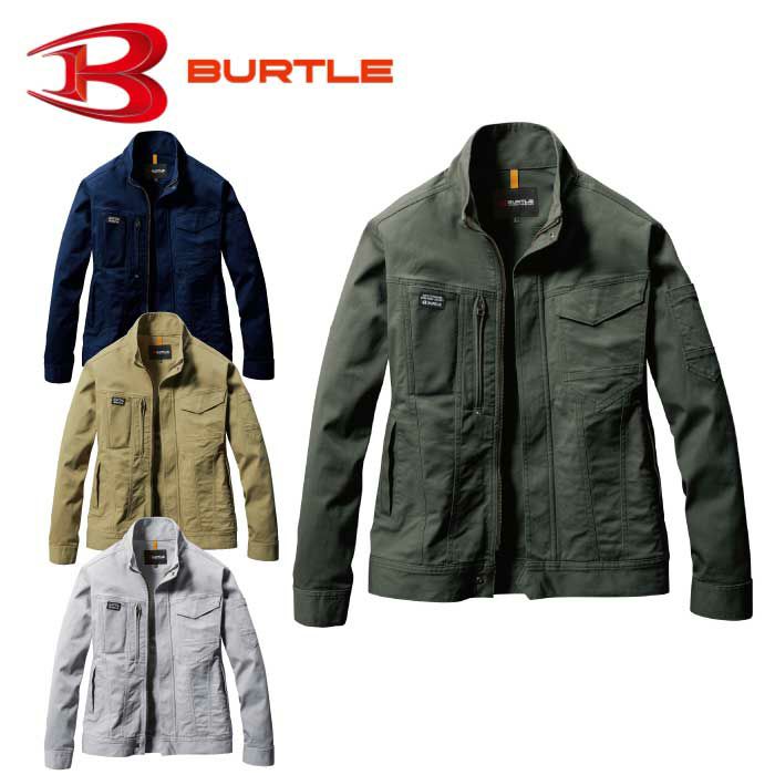 681 ジャケット（ユニセックス） BURTLE バートル 秋冬作業服 作業着 S～5L 綿98％・ポリウレタン2％ ストレッチツイル