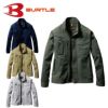 681 ジャケット（ユニセックス） BURTLE バートル 秋冬作業服 作業着 S～5L 綿98％・ポリウレタン2％ ストレッチツイル