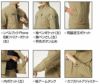 681 ジャケット（ユニセックス） BURTLE バートル 秋冬作業服 作業着 S～5L 綿98％・ポリウレタン2％ ストレッチツイル