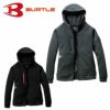 4089 エアーテックフーディ ユニセックス BURTLE バートル 作業服 アウトドア S～XXL ポリエステル80％・レーヨン20％ ストレッチダブルニット