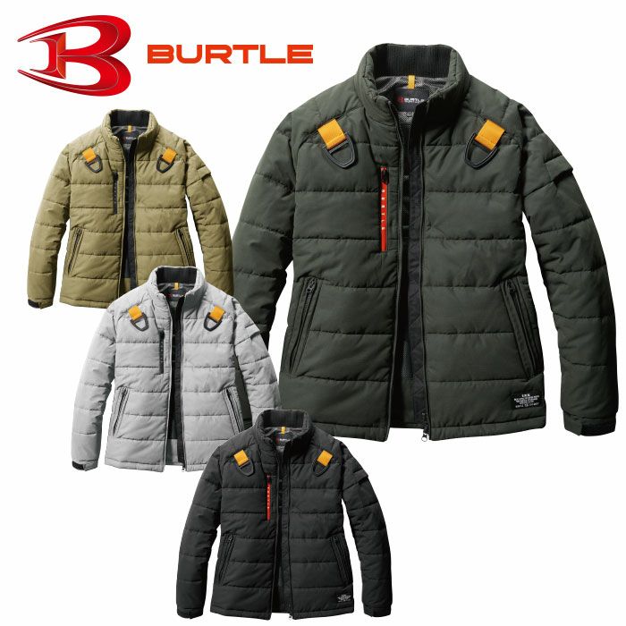 5040 防寒ジャケット ユニセックス BURTLE バートル 防寒着 S～3XL ポリエステル80％・綿20％ ヌバックタッサー