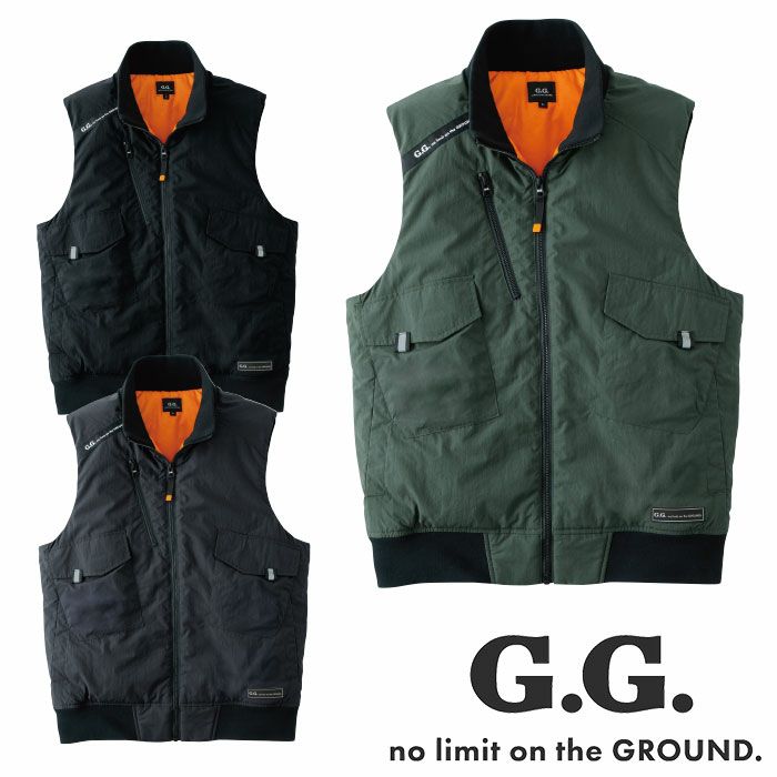 MENS S ベスト　防寒 I'Z FRONTIER アイズフロンティア 作業服 作業着 防寒着