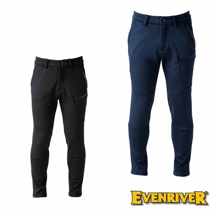 EX62 ギアテックパンツ EVENRIVER イーブンリバー 秋冬作業服 作業着 防寒着 SS-5L ポリエステル95％・ポリウレタン5％