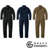 GE-670 エアストレッチツナギ エスケープロダクト GRACE ENGINEER'S つなぎ服 オーバーオール ツナギ サロペット 作業服 作業着 S～5L ポリエステル100％