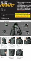 AC2021 エアークラフトACブルゾン ユニセックス BURTLE バートル 春夏作業服 作業着 ファン付き作業服 S～3XL ポリエステル100％