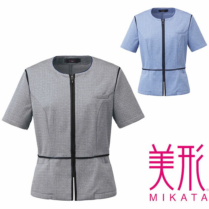 SN51L サマージャケット 神馬本店 shannale MIKATA 事務服 制服 5号～19号 ポリエステル100％