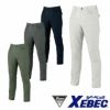 1770 スラックス XEBEC ジーベック 春夏作業服 作業着 70～120cm ポリエステル75％・綿25％ エコストレッチリップ