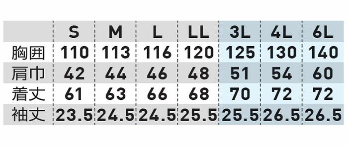 8329-01 EF用半袖ブルゾン 桑和 SOWA 春夏作業服 作業着 S～6L ポリエステル100％