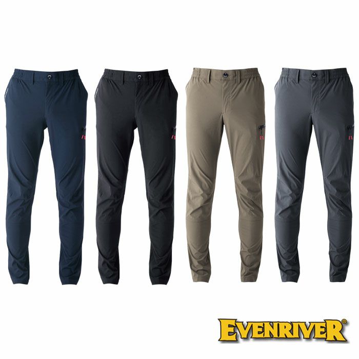 GR1002 コーデュラストレッチカーゴパンツ EVENRIVER イーブンリバー 春夏 作業服 作業着 S～4L ナイロン88％・ポリウレタン12％