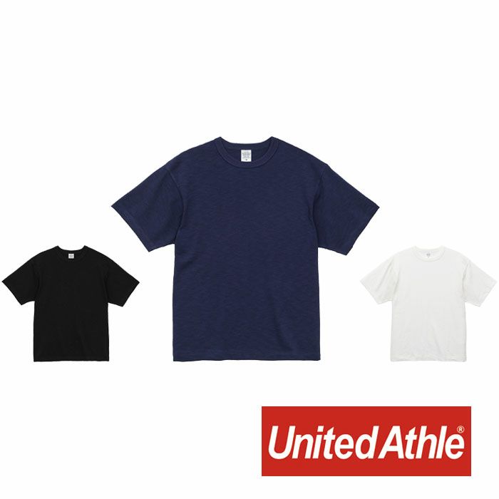 4747-01 7.6オンススラブスーパーヘヴィーウェイトTシャツ UnitedAthle ユナイテッドアスレ 作業服 作業着 M～XL 綿100％